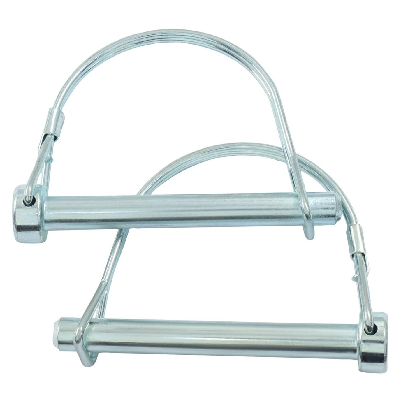 2 Pack Trailer Coupler Pin, Zinc Plated Carbon Steel Locking Pin, 5/16" x 2.75" Medium Hitch Pin for Trailers/Garden 2 2 Pack Trailer Coupler Pin, Zinc Plated Carbon Steel Locking Pin, 5/16″ x 2.75″ Medium Hitch Pin for Trailers/Garden - image 2
