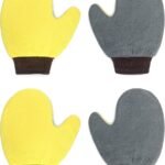4 Pack Painter’s Gloves, Soft Microfiber Terry Mitts for Cleaning, Dusting, and Painting
