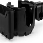 Stroller Cup Holder with Phone Holder, Universal Cup Holder, 2-in-1 Cup Phone Holder for Stroller, Bike, Walker, Wheelchair