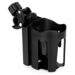 Stroller Cup Holder with Phone Holder, Bike Cup Holder, 2-in-1 Universal Cup Holder for Stroller, Bike, Pushchair, Rollator, Wheelchair, Walker, Scooter