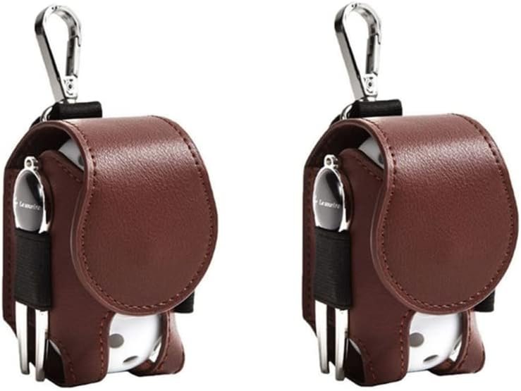 Golf Ball Pouch Set of 2 Belt Clip Holder Perfect Golf Gift for Men 1 Golf Ball Pouch Set of 2 Belt Clip Holder Perfect Golf Gift for Men