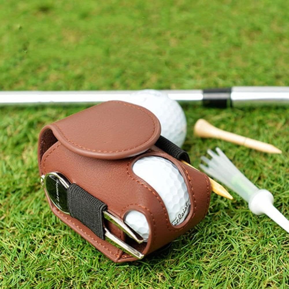 Golf Ball Pouch Set of 2 Belt Clip Holder Perfect Golf Gift for Men 2 Golf Ball Pouch Set of 2 Belt Clip Holder Perfect Golf Gift for Men - image 2