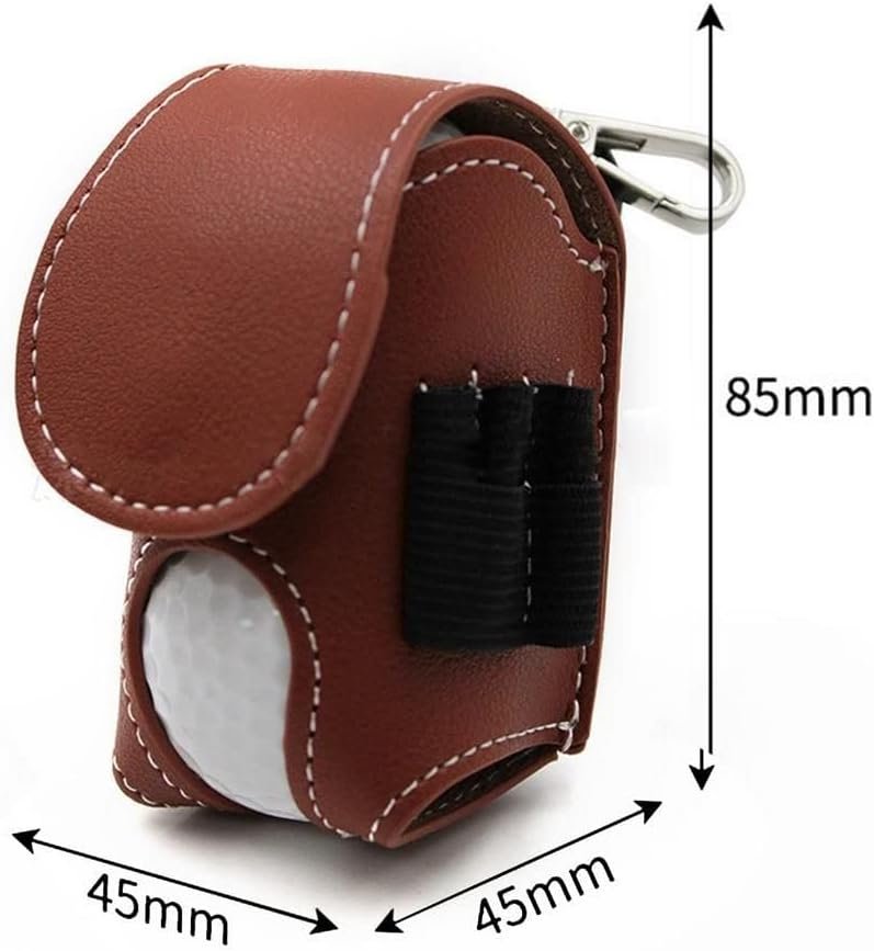 Golf Ball Pouch Set of 2 Belt Clip Holder Perfect Golf Gift for Men 4 Golf Ball Pouch Set of 2 Belt Clip Holder Perfect Golf Gift for Men - image 4
