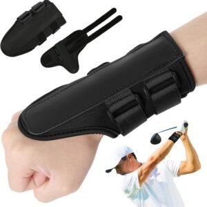 Golf Swing Trainer for Beginners – Black – Set of 1 – Ideal Training Aid