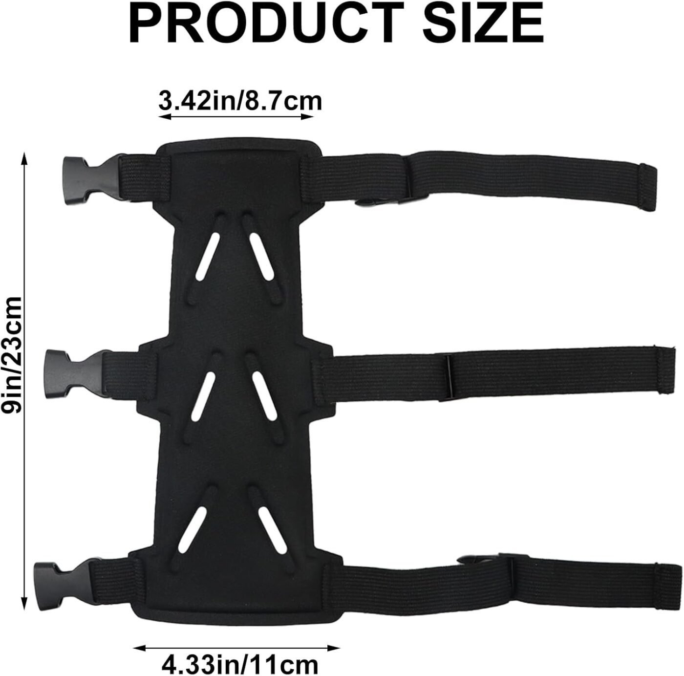 Archery Arm Guards - 1 Piece - Black - Adjustable - Wrist & Forearm Protection - Unisex - Suitable for Teens & Adults 2 Archery Arm Guards – 1 Piece – Black – Adjustable – Wrist & Forearm Protection – Unisex – Suitable for Teens & Adults - image 2