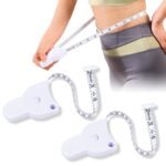 Retractable Measuring Tape Body Measure Sports Tape Measure Set White