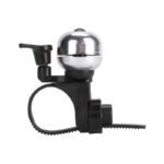 Silver Universal Bicycle Bell Waterdicht Suitable for Adult and Kids Bikes Bike Accessories 1 Piece