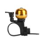 Gold Universal Bicycle Bell – Waterproof – Suitable for Adult and Kids’ Bikes – Bike Accessory
