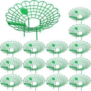 15Pack Strawberry Supports – Strawberry Plant Support Stand Strawberry Growing Racks Protector Strawberry Growing Frame Holder Cage (15, B)