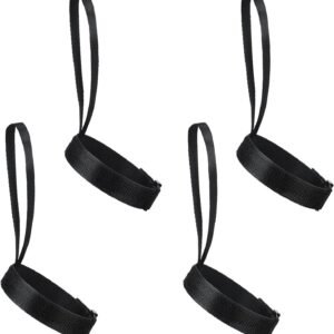 4 Pieces Sport Glove Strap Glove Leash Wrist Strap Ski Handcuff for Hanging, Outdoor