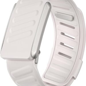 Comfort Durable Silicone Wristband Compatible with WHOOP 4.0 Band, Soft Silicone Sports Loop Strap for Men & Women, with U Shapped Connector