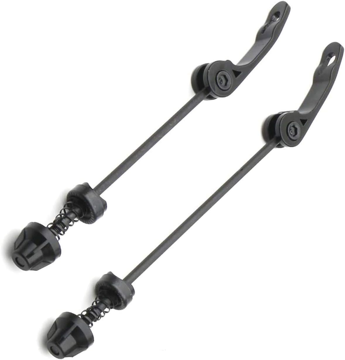 Road Mountain Bicycle MTB Wheel Hub Front and Rear Skewers Quick Release Clip Bolt Lever Axle QR 145/180 mm, a Pair 1 Road Mountain Bicycle MTB Wheel Hub Front and Rear Skewers Quick Release Clip Bolt Lever Axle QR 145/180 mm, a Pair