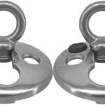 Boat Fender Clips, Stainless Steel Clips Holders Compatible with Fender,Pack of 2