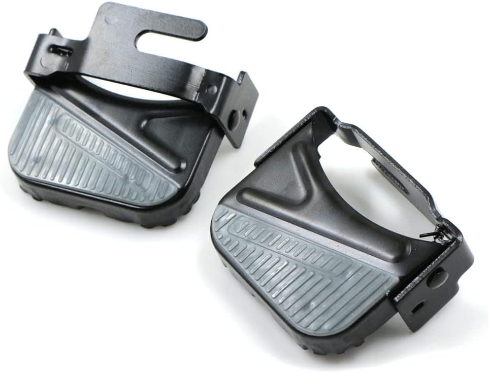 Bike rear pedal folding pedal footrest - mountain bike trekking cycling bike accessories pedals resin universal pegs footrest axle extension foot pedal rear black 1 pair 9.1 x 9.4 cm 4 Bike rear pedal folding pedal footrest – mountain bike trekking cycling bike accessories pedals resin universal pegs footrest axle extension foot pedal rear black 1 pair 9.1 x 9.4 cm - image 4