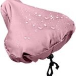 Quickly Install Bike Seat Protectors Water Resistant Bicycles Seats Cover for Adventure Enthusiasts Pink
