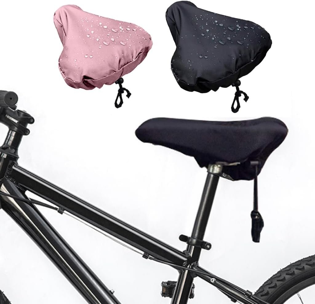 Quickly Install Bike Seat Protectors Water Resistant Bicycles Seats Cover for Adventure Enthusiasts Pink 2 Quickly Install Bike Seat Protectors Water Resistant Bicycles Seats Cover for Adventure Enthusiasts Pink - image 2