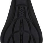 Petluno Bike Seat Cushion Cover, PE Foam Comfortable Breathable Bicycle Saddle Water & Dust Resistant Covers Fits Spin, Exercise Bike, Outdoor or Indoor Cycling