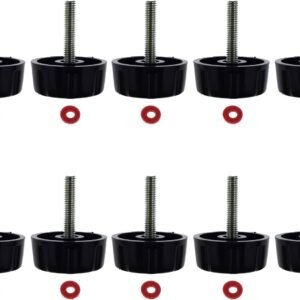 10 Pack Screws Nuts Caps for Fishing Spinning Reels Knob Power Handle Grip