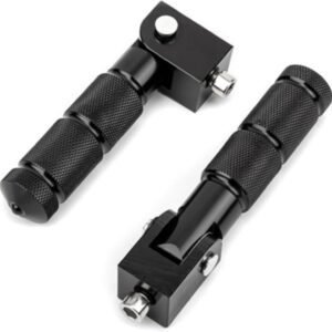 Motorcycle foot pegs, folding bicycle Universal M8 anti-slip motorcycle footrest, suitable for Super 73 S2/ZX/RX/R/S Adventure