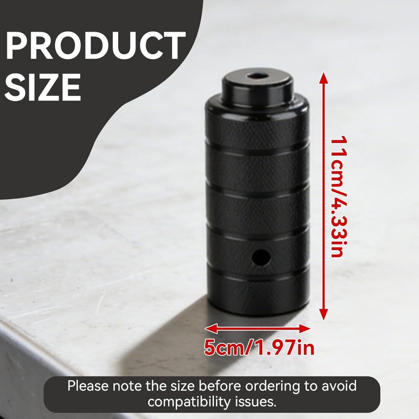 2PCS Steel Bike Pegs, Anti Skid Lead Foot Bicycle Peg Mini Cycling Rear Stunt 1.97 x 4.33in for Mountain 2 2PCS Steel Bike Pegs, Anti Skid Lead Foot Bicycle Peg Mini Cycling Rear Stunt 1.97 x 4.33in for Mountain - image 2