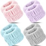 Wrist Bands or Washing ace, 8pcs Spa ace Washing Wristbands, Microiber Arm Wrist Towels, Absorbent Wash Wristbands or Woman Men, Prevent Water rom Spilling Down Your Arms