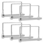 6 Pcs Trailer Coupler Pins, 5/16″ x 4″ PTO Shat Locking Pins, Heavy-Duty Square Towing Hitch Pins, Trailer Saety Coupler Pins, Wire Lock Pins, Trailer Hitch Locking Pins or Lawn Mower Hitches