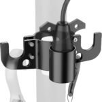 Safoner Aluminum Trailer Towing Chain Organizer with 7-Way Plug Holder- Heavy-Duty RV Tongue Jack Accessories