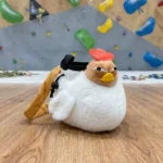 Fur Chicken Chalk Bag Rock Climbing Chalk Bag Suitable Bouldering Gym Indoor & Outdoor Climbing with Adjustable Belt