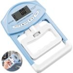 Digital Hand Dynamometer Grip Strength Measurement Meter Auto Capturing Electronic Hand Grip Power – Blue