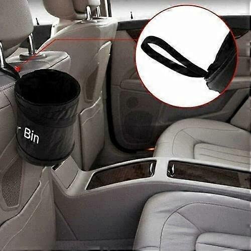 Black Portable Collapsible Car Bin | Trash Can| Bin| Car Bin | Car Accessories | Rubbish Bin | Car Gadgets | Storage Basket | Pop-up Leak Proof Trash 4 Black Portable Collapsible Car Bin | Trash Can| Bin| Car Bin | Car Accessories | Rubbish Bin | Car Gadgets | Storage Basket | Pop-up Leak Proof Trash - image 4