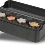 Universal Car Coin Change Organizer Compatible with Coins of Different Sizes, Car Interior Accessories