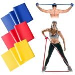 Yoga Resistance Band Set for Stretching & Home Fitness