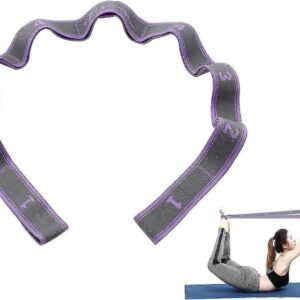 9-Loop Yoga Stretch Strap for Flexibility & Exercise