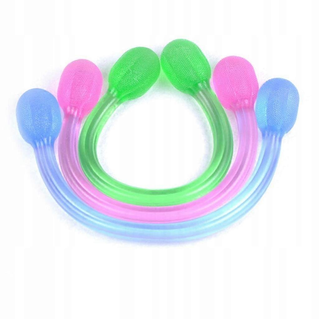 Green Silicone Yoga Pull Rope Resistance Band for Gym 4 Green Silicone Yoga Pull Rope Resistance Band for Gym - image 4