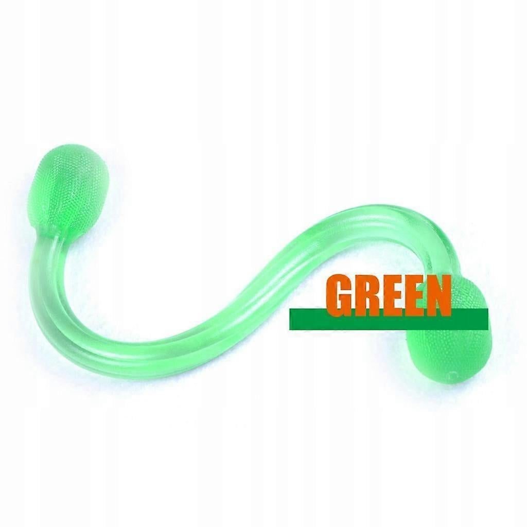 Green Silicone Yoga Pull Rope Resistance Band for Gym 5 Green Silicone Yoga Pull Rope Resistance Band for Gym - image 5