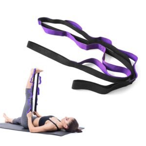 Nonelastic Multi-Loop Yoga Daisy Chain for Dance & Pilates