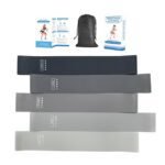 5pcs Resistance Loop Band Set with Bag for Home & Gym