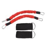 Red Resistance Bands Set for Leg Speed & Yoga Training
