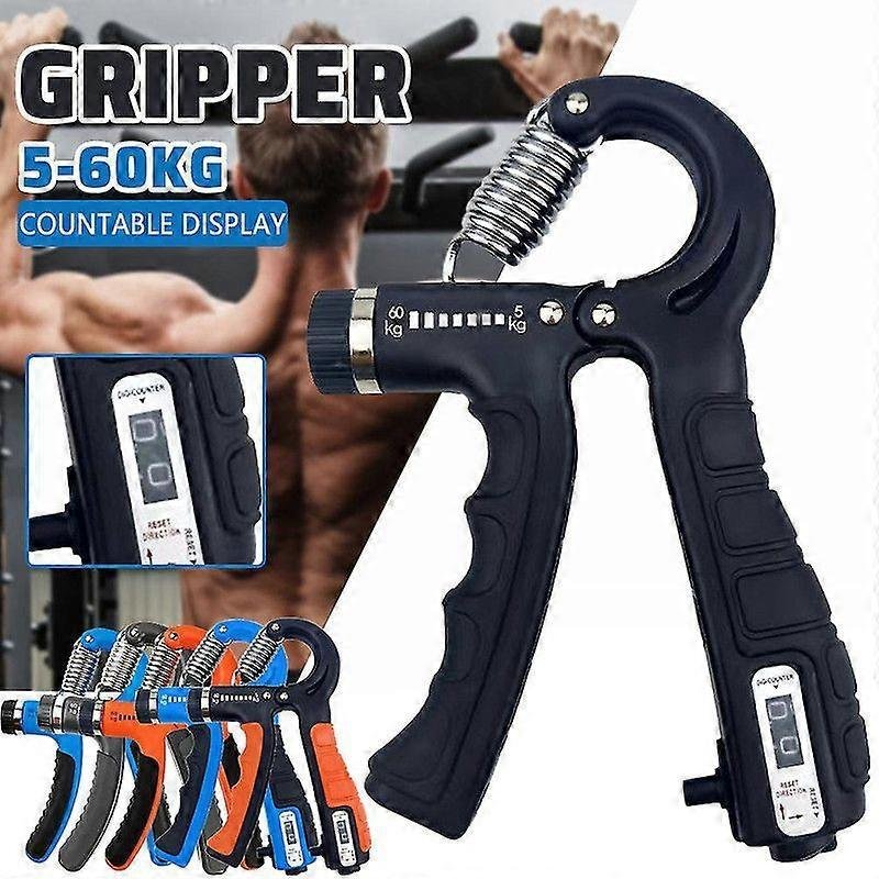 Spring Counting Hand Grip Strengthener, Heavy-Duty Gym Trainer 4 Spring Counting Hand Grip Strengthener, Heavy-Duty Gym Trainer - image 4
