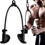 Anti-Slip Ergonomic Triceps Rope, Gym Cable Attachment for Workout
