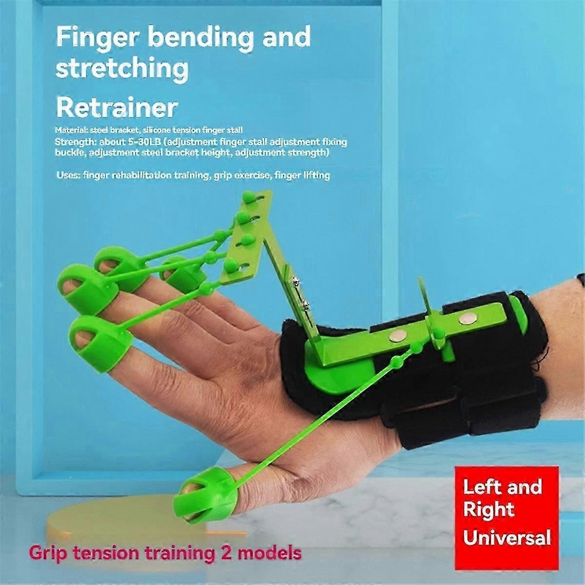 Hand Finger Grip Forearm Strengthener Muscle Recovery Workout Gripper Fitness Gym Exerciser 3 Hand Finger Grip Forearm Strengthener Muscle Recovery Workout Gripper Fitness Gym Exerciser - image 3