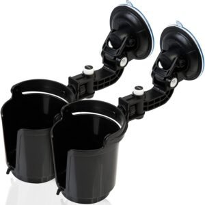 2pcs Car Shelf Cup Holders – Door & Seat Bottle Holder Organizer
