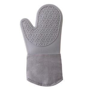 1Pc Heat-insulated Glove Non-slip Silicone – Grey