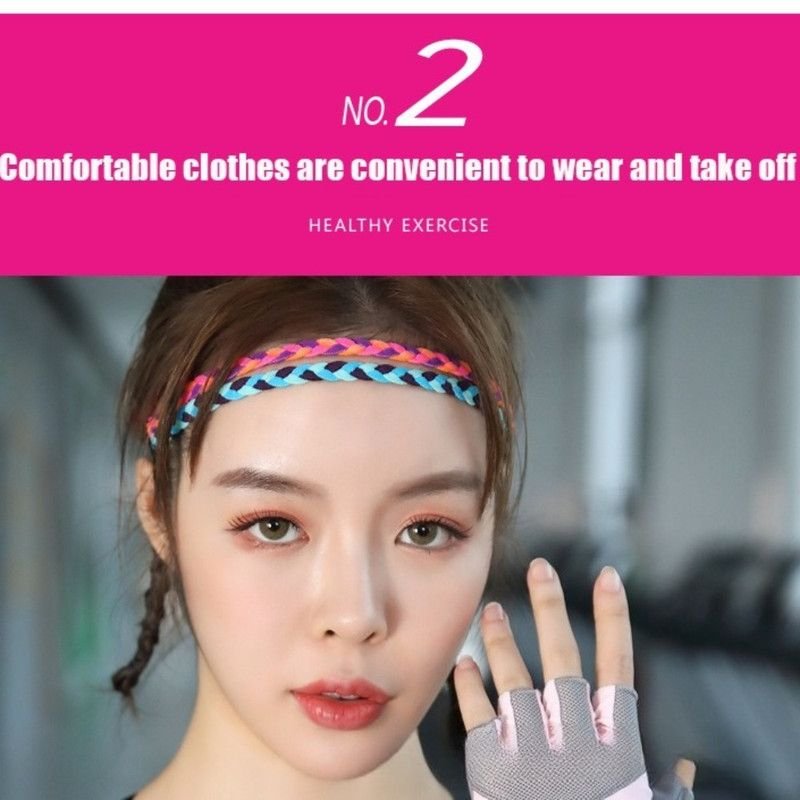 Gray - Size L - Silicone Anti-Slip Half-Finger Workout Gloves, Breathable Shock-Absorbing Gym Gloves for Cycling, One Pair, Unisex 5 Gray – Size L – Silicone Anti-Slip Half-Finger Workout Gloves, Breathable Shock-Absorbing Gym Gloves for Cycling, One Pair, Unisex - image 5