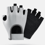Gray – Size S – Women’s Half-Finger Fitness Gloves, Silicone Anti-Slip Breathable Gloves for Yoga, Cycling, and Sports
