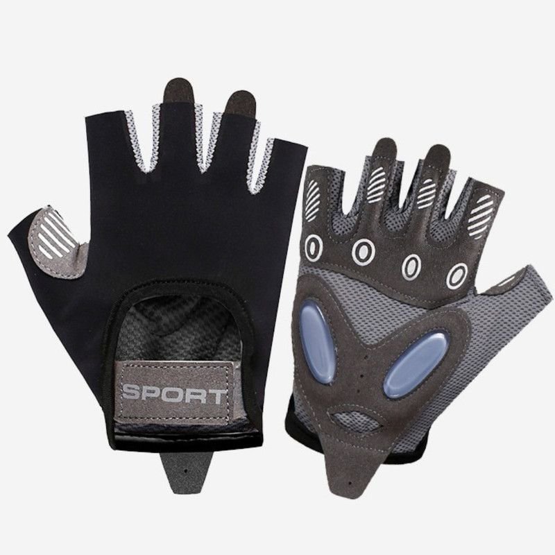 Black - Size S - Women's Ice Silk Half-Finger Fitness Gloves, Silicone Shock-Absorbing, Anti-Slip, Breathable Sports Gloves 1 Black – Size S – Women’s Ice Silk Half-Finger Fitness Gloves, Silicone Shock-Absorbing, Anti-Slip, Breathable Sports Gloves