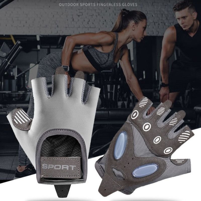 Pink - Size L - Women's Ice Silk Half-Finger Fitness Gloves, Silicone Shock-Absorbing, Anti-Slip, Breathable Sports Gloves 5 Pink – Size L – Women’s Ice Silk Half-Finger Fitness Gloves, Silicone Shock-Absorbing, Anti-Slip, Breathable Sports Gloves - image 5