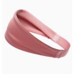 Elastic Sports Sweat-Wicking Headband, Non-Slip Workout Hair Band for Yoga, Running, and Cycling (Men and Women) – Pink