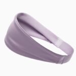 Elastic Sports Sweat-Wicking Headband, Non-Slip Workout Hair Band for Yoga, Running, and Cycling (Men and Women) – Purple