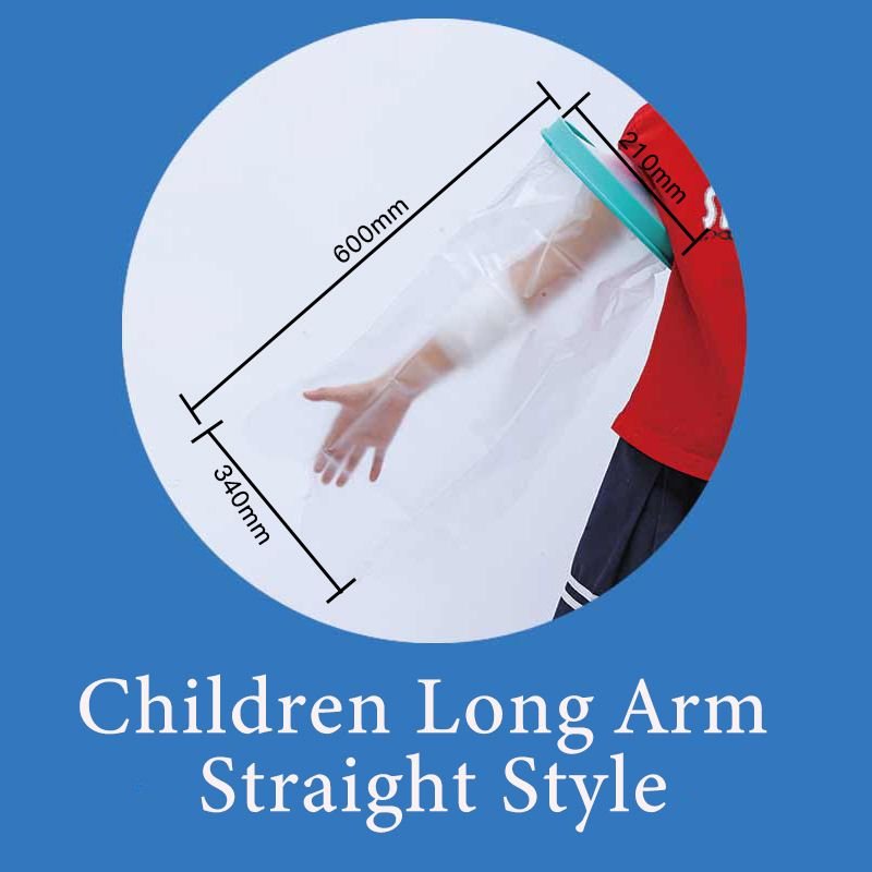 Kids Long Arm Waterproof Cast Cover Shower Bandage Protector Child Full Arm Broken Wound Bath Sleeve 1 Kids Long Arm Waterproof Cast Cover Shower Bandage Protector Child Full Arm Broken Wound Bath Sleeve
